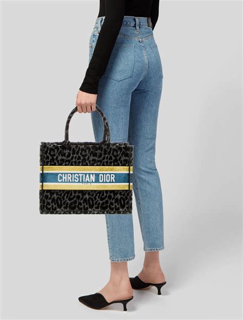 christian dior leopard tote|christian dior book tote 2021.